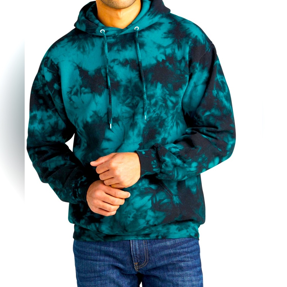 Tiedye Pullover Hooded Sweatshirt, hoodie Size S